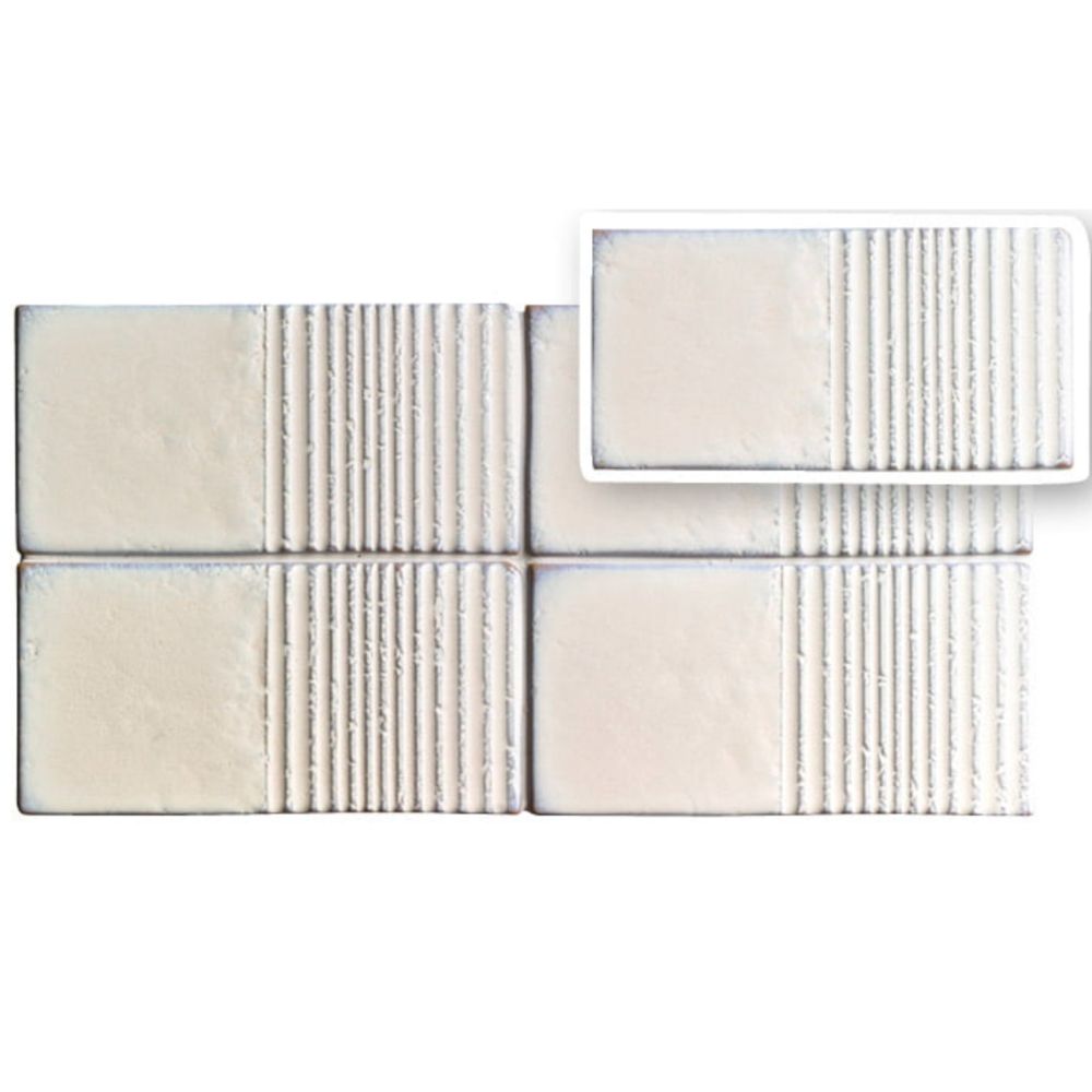 (SAMPLE) BUDAI WHITE GROOVES 100*200