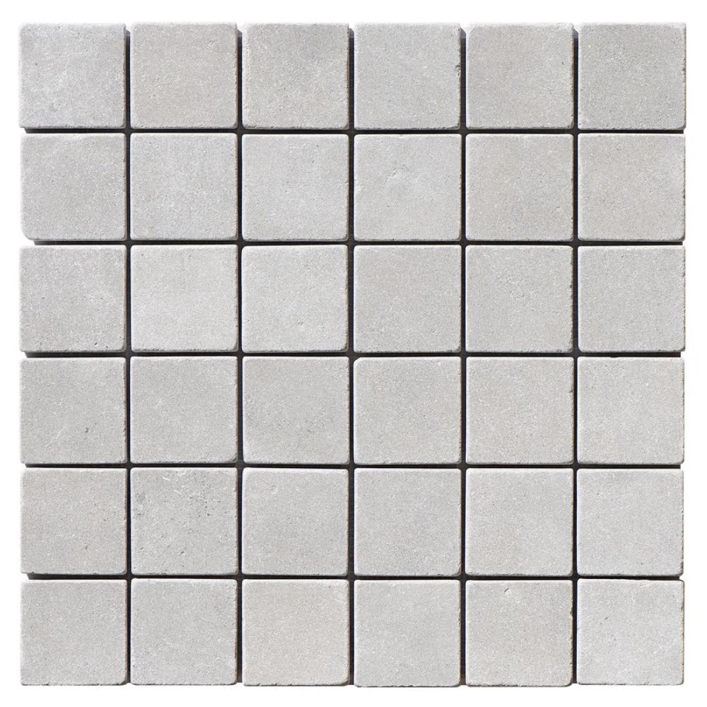 (SAMPLE) ROCK SQUARE 50X50MM FRENCH GREY TUMBLED 31*31