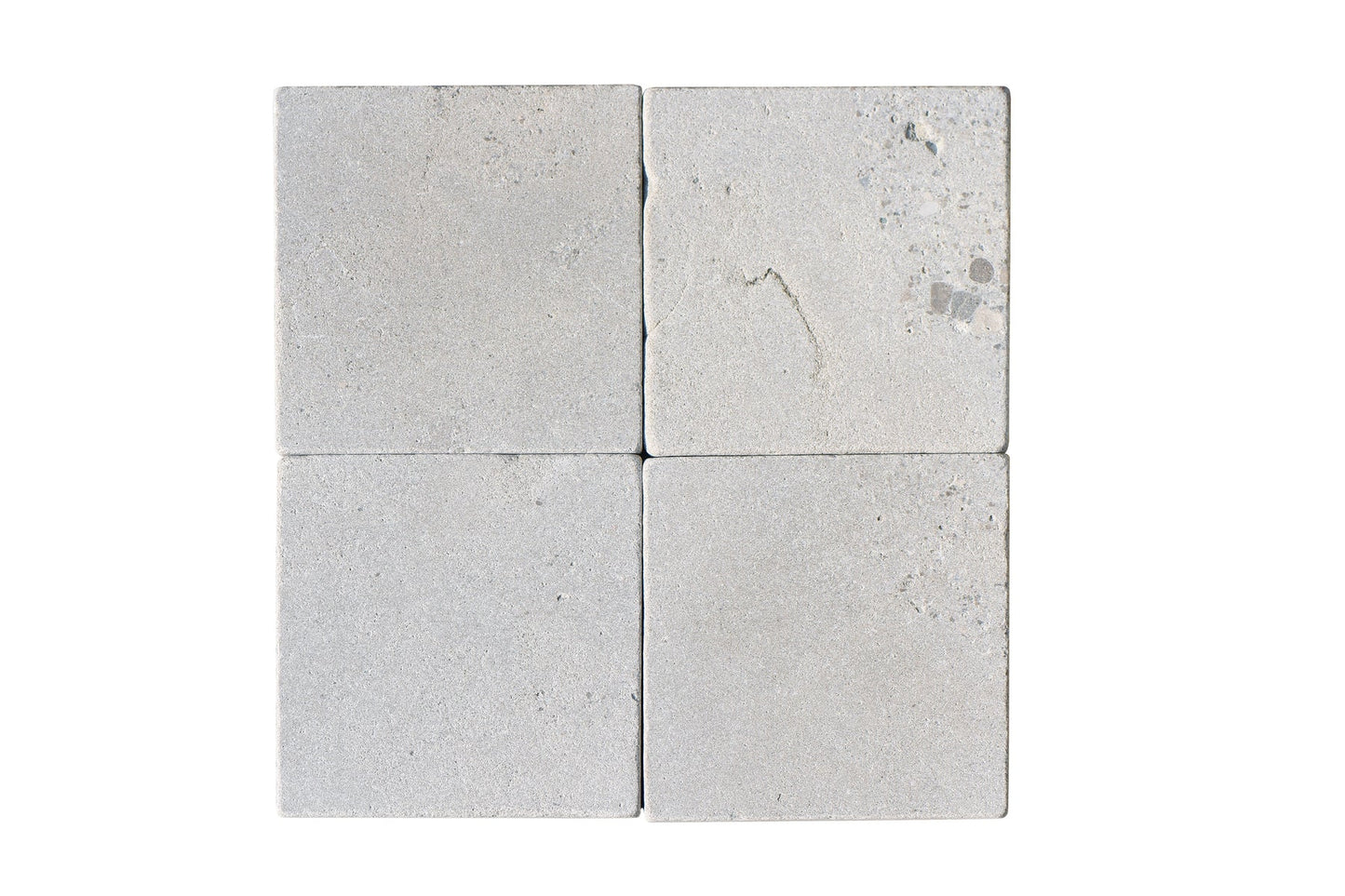 ROCK SQUARE FRENCH GREY TUMBLED 10*10