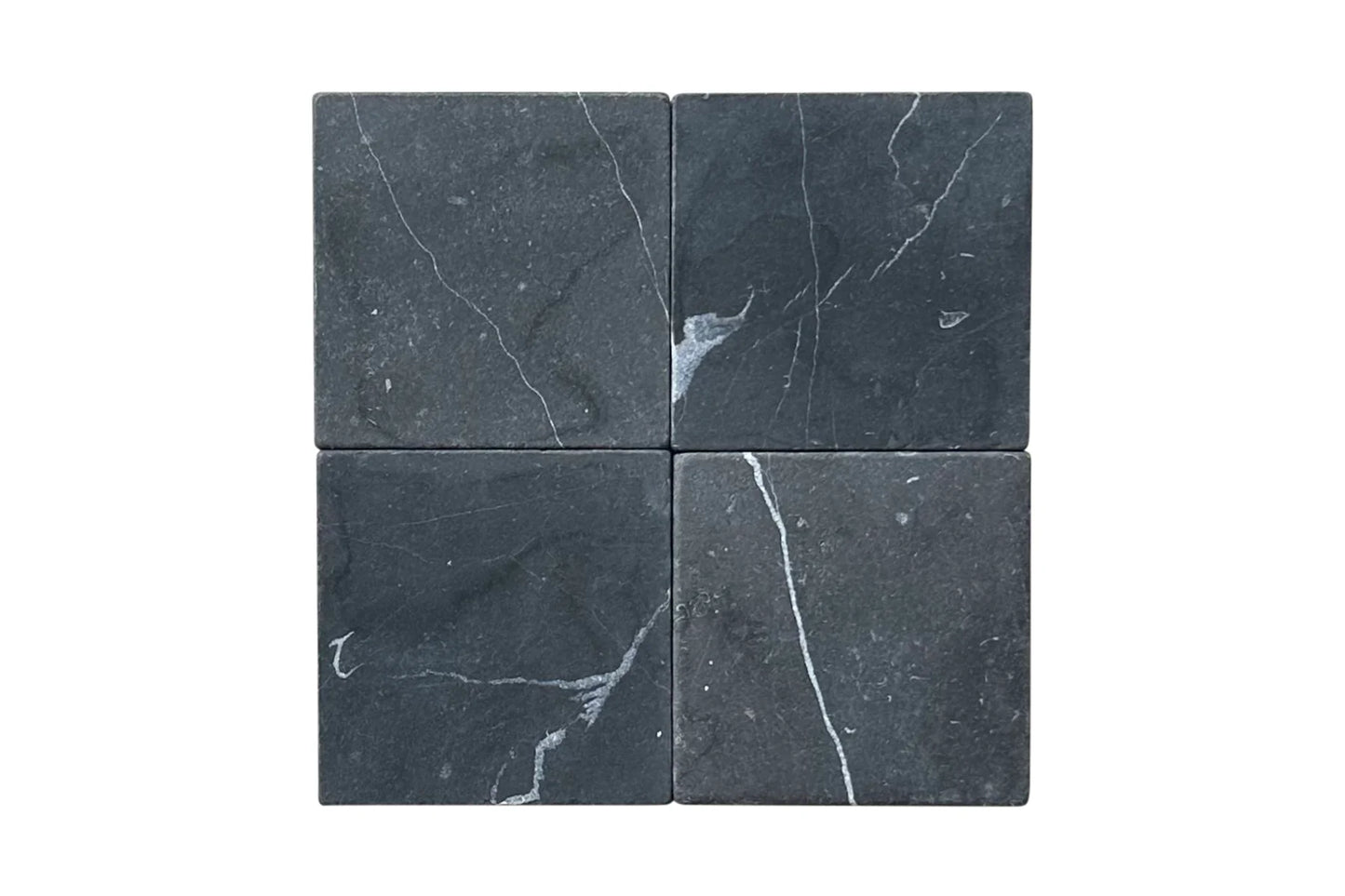 ROCK SQUARE NERO MARQUINA TUMBLED 10*10