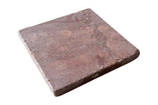 ROCK SQUARE ROSSO VERONA TUMBLED 10*10