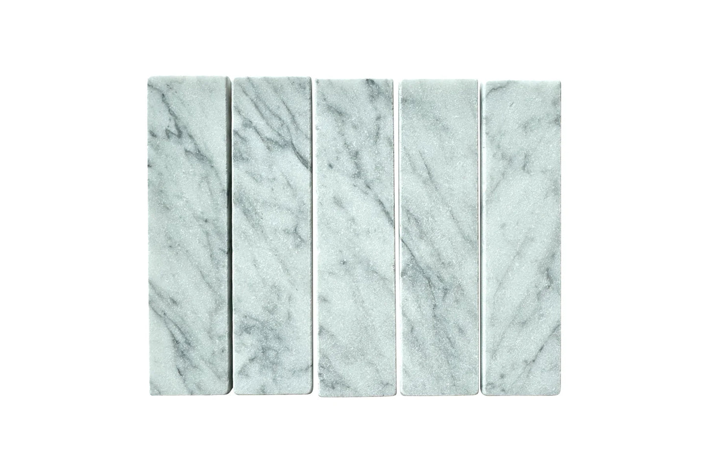 ROCK TILE BIANCO CARRARA TUMBLED 50*20