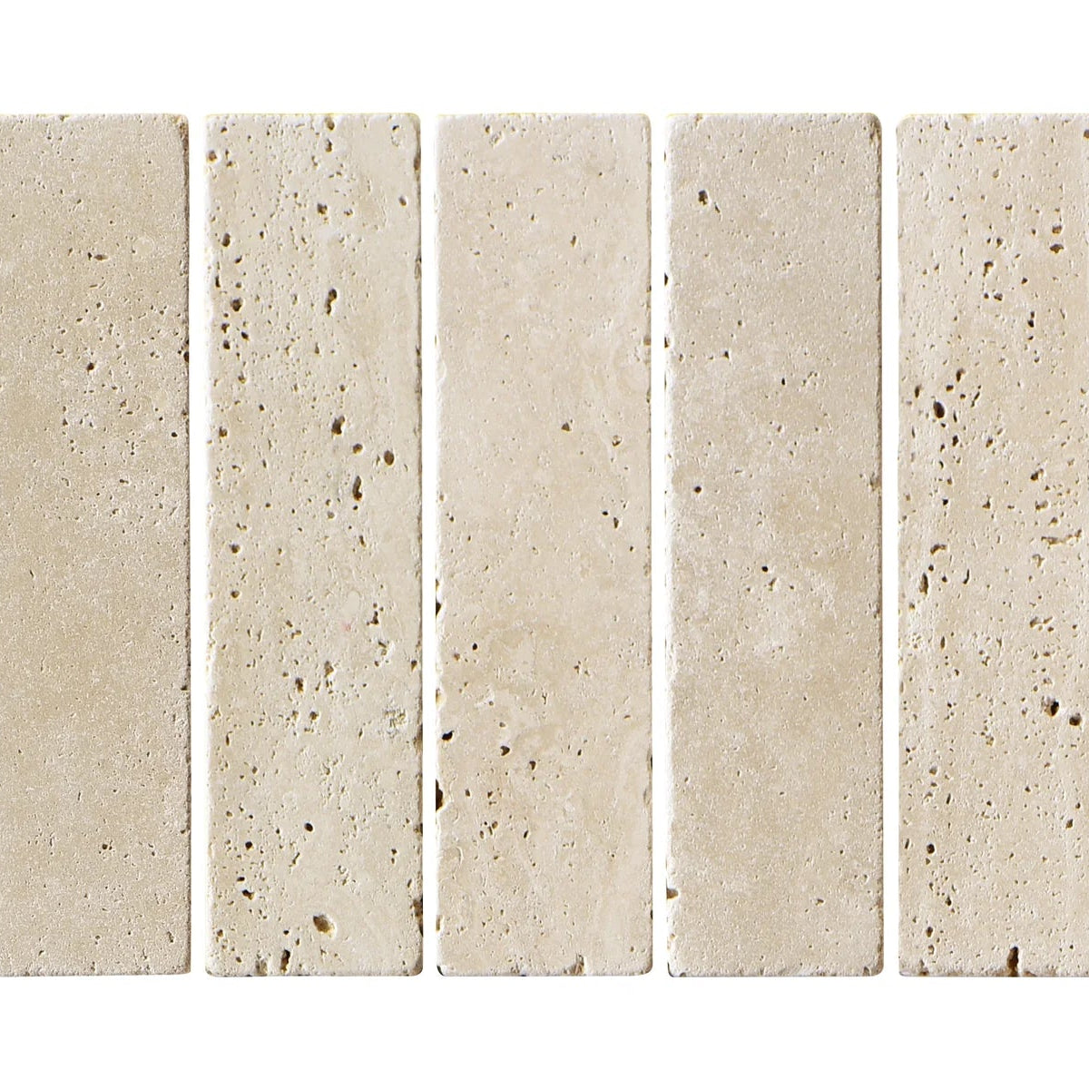 ROCK TILE TRAVERTINE BEIGE TUMBLED 5*20
