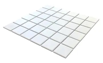 REGENCY SQUARE WHITE MATT MOSAIC 31*31