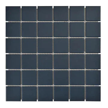 (SAMPLE) REGENCY SQUARE NAVY MATT MOSAIC 31*31