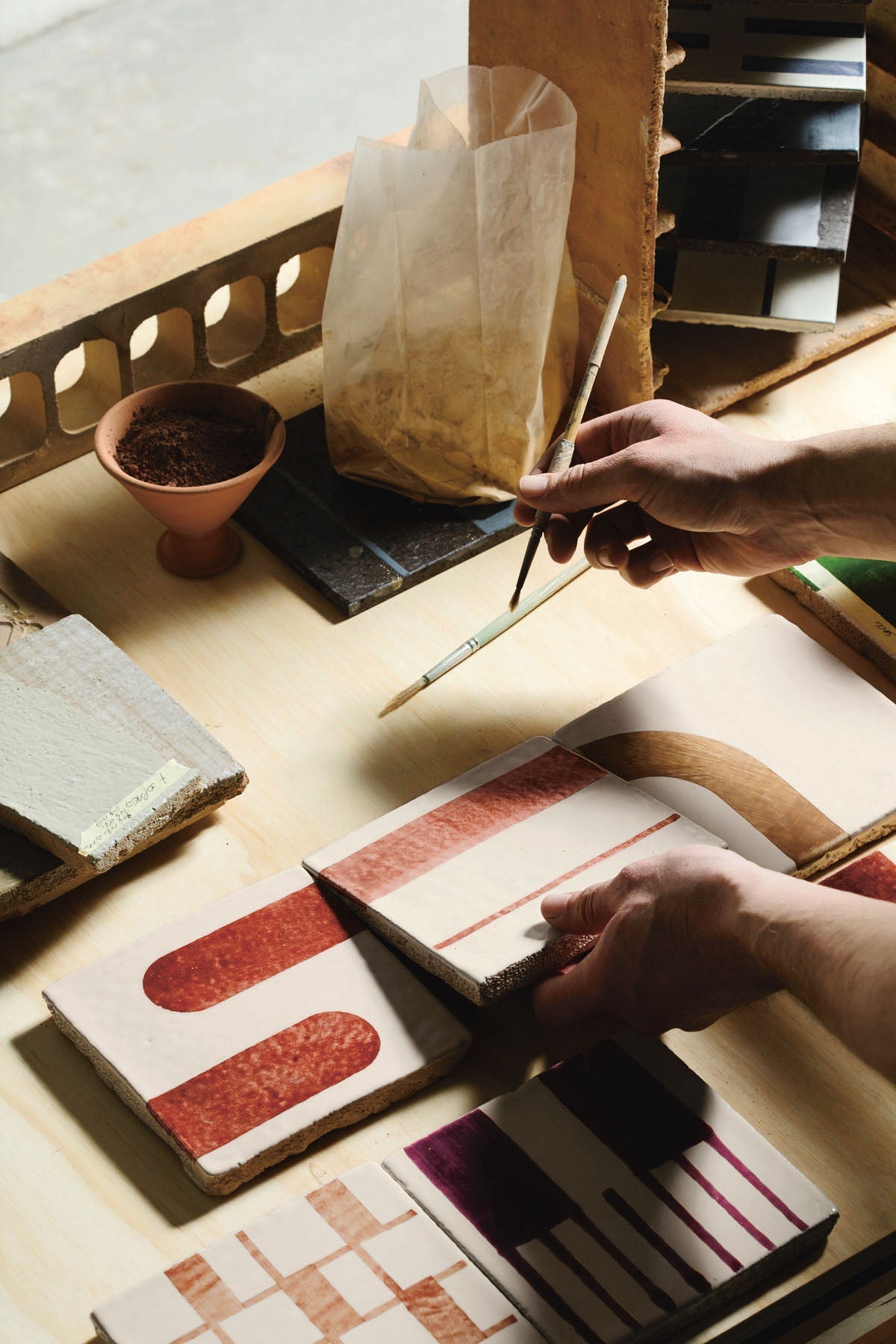 Handmade tiles