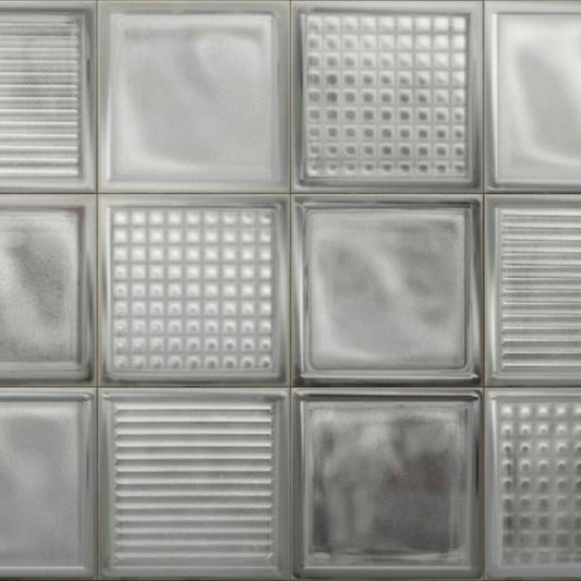 glass block white 20*20