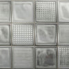 glass block white 20*20