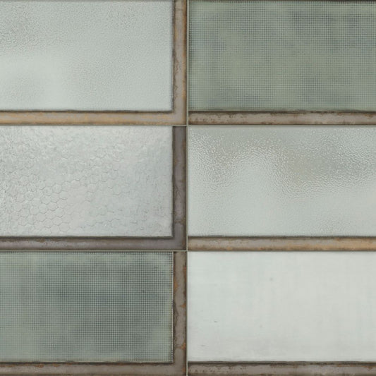 INDUSTRIAL GLASS GREEN 20*60