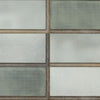 INDUSTRIAL GLASS GREEN 20*60