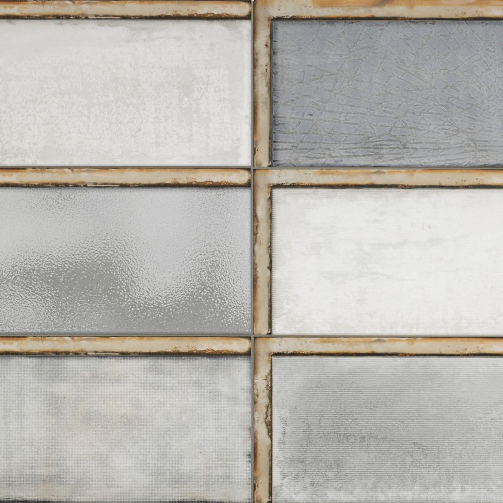 INDUSTRIAL GLASS STEEL 20*60