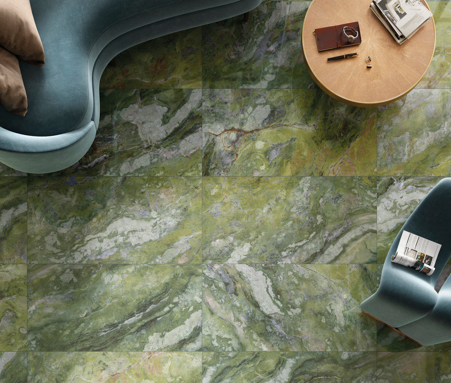 MILAN IRISH GREEN POLISHED 60*60
