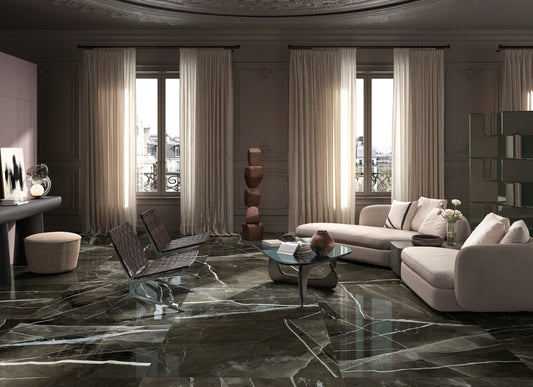 BLACK CALACATTA POLISHED 60*60