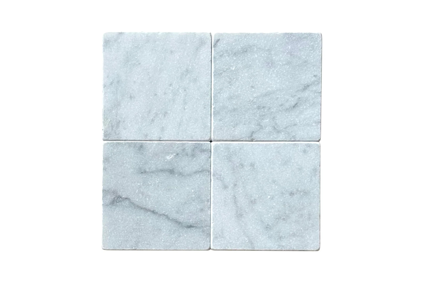 ROCK SQUARE BIANCO CARRARA TUMBLED 10*10