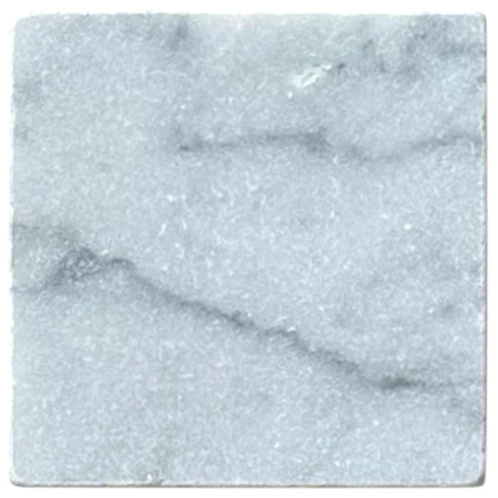 (SAMPLE) ROCK SQUARE BIANCO CARRARA TUMBLED 10*10