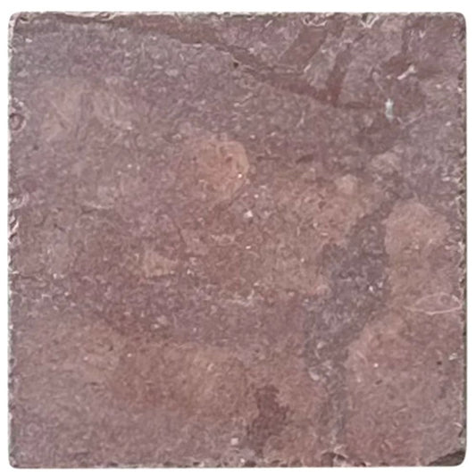 ROCK SQUARE ROSSO VERONA TUMBLED 10*10