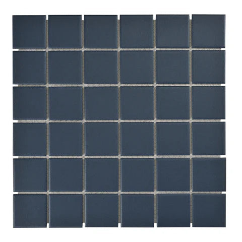 REGENCY  SQUARE BLUE MATT MOSAIC 31*31