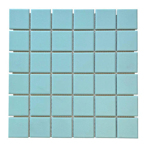 REGENCY  SQUARE DUCK EGG MATT MOSAIC 31*31