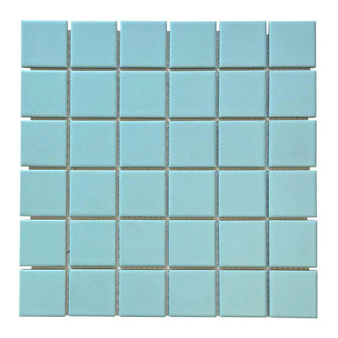 (SAMPLE) REGENCY  SQUARE DUCK EGG MATT MOSAIC 31*31