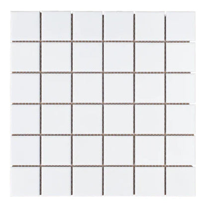 REGENCY  SQUARE WHITE MATT MOSAIC 31*31