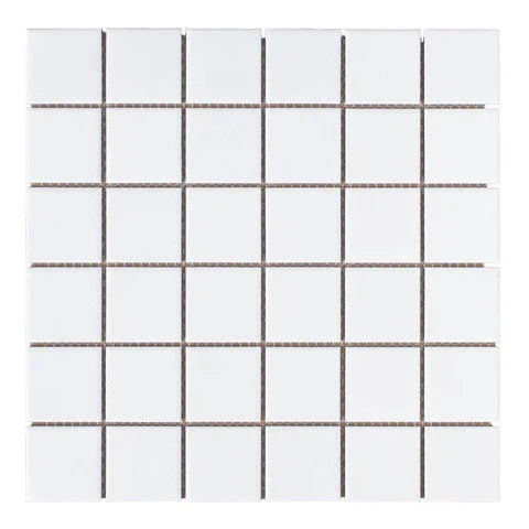 (SAMPLE) REGENCY  SQUARE WHITE MATT MOSAIC 31*31